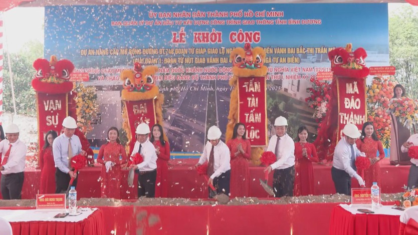 TP.HCM: Khởi công các dự án trọng điểm - Ảnh 1.
