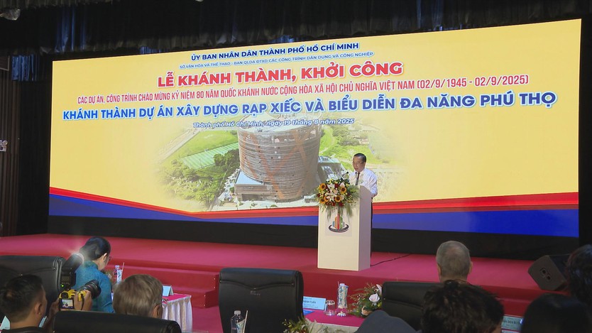 Khánh thành xây dựng công trình Rạp xiếc và Biểu diễn đa năng Phú Thọ - Ảnh 2.