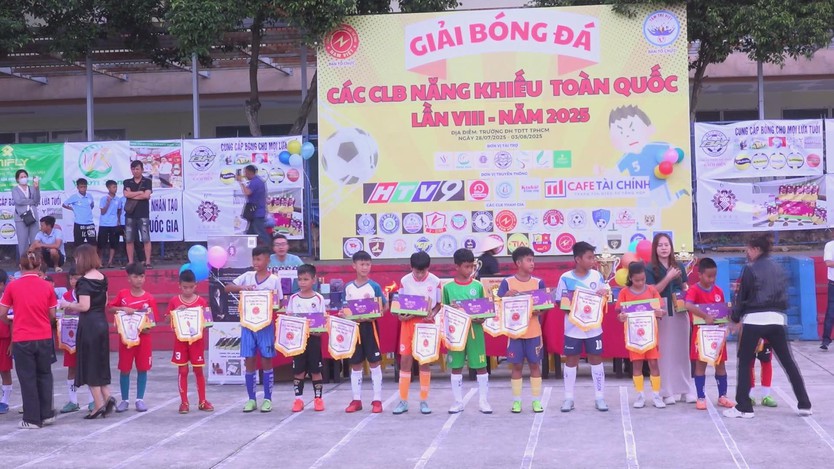 Giải bóng đá Thiếu niên Nhi đồng toàn quốc lần thứ 8/2025 - Ảnh 1.
