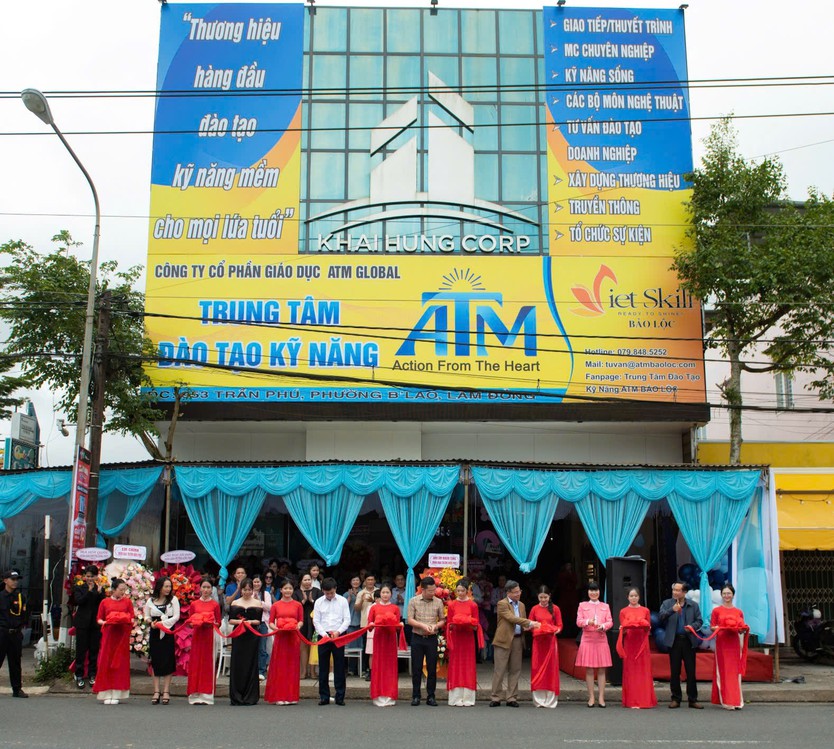 Ra mắt trung tâm đào tạo kỹ năng ATM Vietskill tại Bảo Lộc  - Ảnh 1.