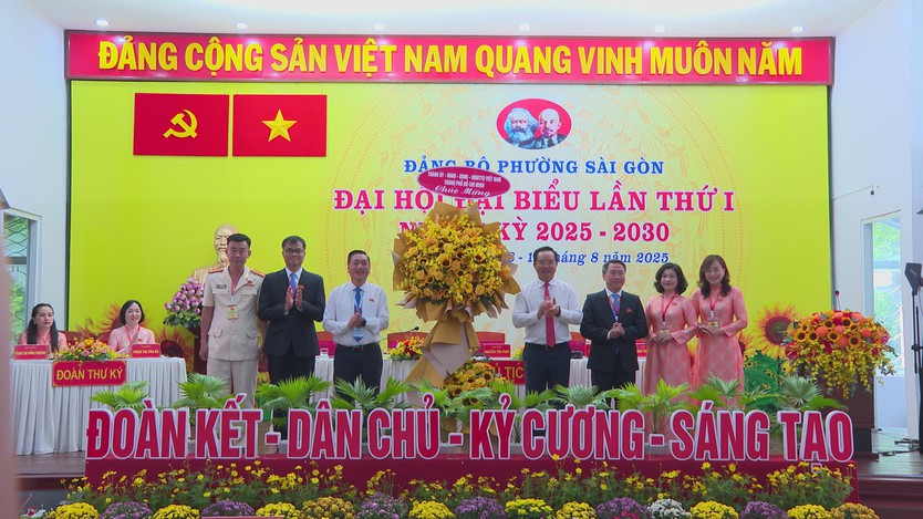 Đại hội đại biểu Đảng bộ phường Sài Gòn lần thứ I, nhiệm kỳ 2025 - 2030 - Ảnh 1.