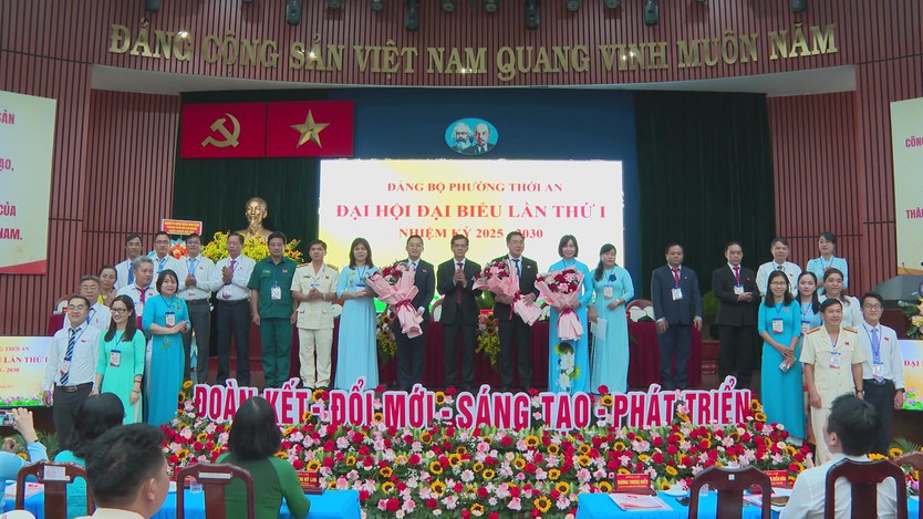 Đại hội Đại biểu Đảng bộ phường Thới An lần I, nhiệm kỳ 2025 - 2030 thành công tốt đẹp - Ảnh 6.