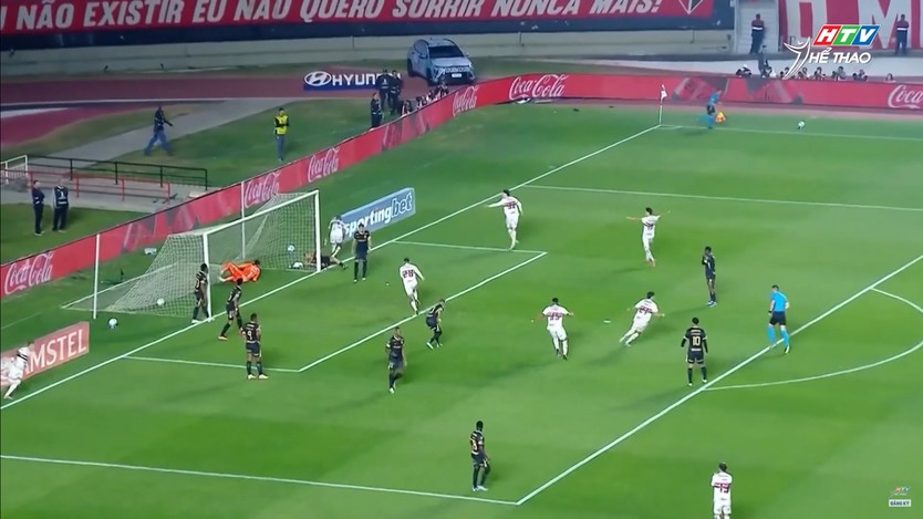 Sao Paulo đá bại Nacional, giành vé vào tứ kết Copa Libertadores - Ảnh 1.