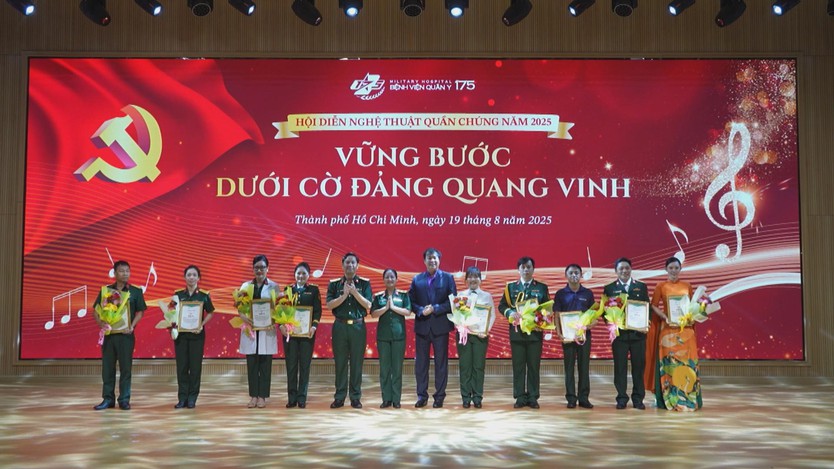 Bệnh viện Quân y 175 tổ chức hội diễn nghệ thuật quần chúng năm 2025 - Ảnh 1.