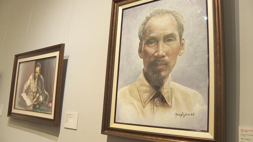 Khai mạc trưng bày chuyên đề "Hồ Chí Minh - chân dung một con người" - Ảnh 2.