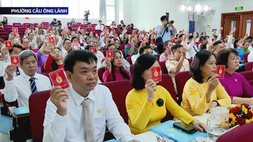 Đại hội đại biểu Đảng bộ phường Cầu Ông Lãnh lần thứ I, nhiệm kỳ 2025 - 2030- Ảnh 2.