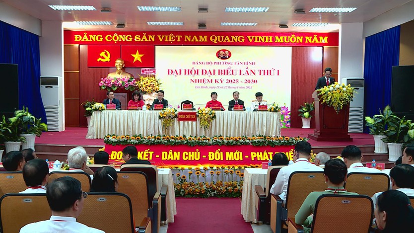 Đại hội đại biểu Đảng bộ phường Tân Bình lần thứ I nhiệm kỳ 2025 - 2030- Ảnh 1.