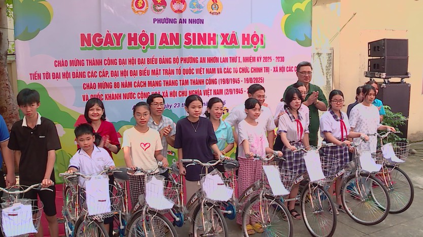 Phường An Nhơn đồng hành cùng người dân khó khăn - Ảnh 2.