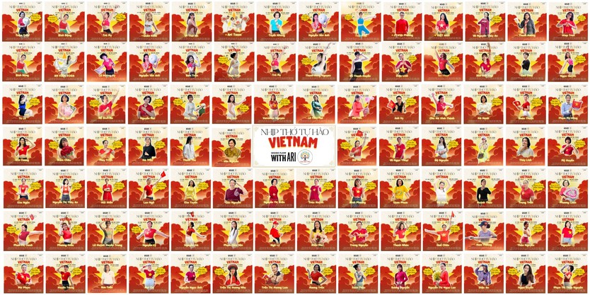 Các lớp tập thể thao thể hiện tinh thần dân tộc hướng đến 2/9 - Ảnh 3.