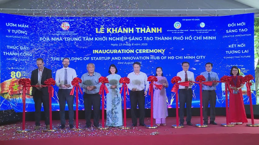 TP.HCM khánh thành Tòa nhà Khởi nghiệp Sáng tạo: Biểu tượng cho tầm nhìn đổi mới - Ảnh 1.