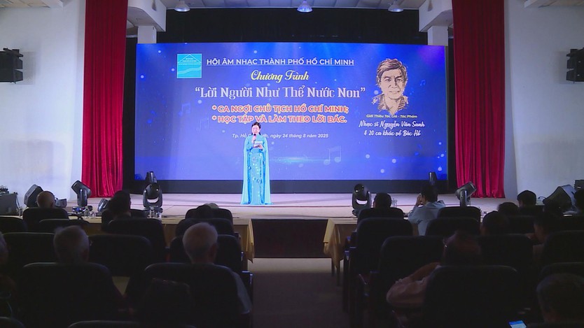 "Lời Người Như Thể Nước Non" - Âm vang giai điệu dâng Bác - Ảnh 1.