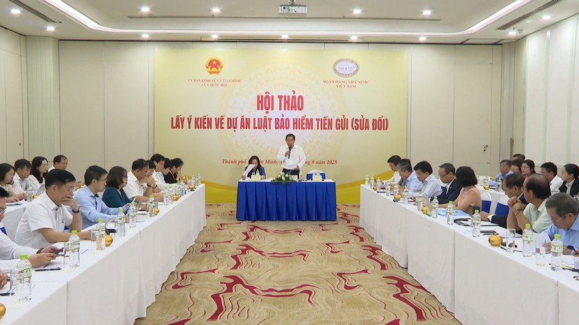 Hội thảo lấy ý kiến về Dự án Luật Bảo hiểm tiền gửi (sửa đổi) - Ảnh 4.