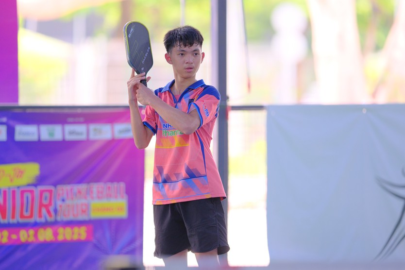 Bệ phóng từ HCMC D-JOY junior pickleball tour 2025 - Ảnh 1.