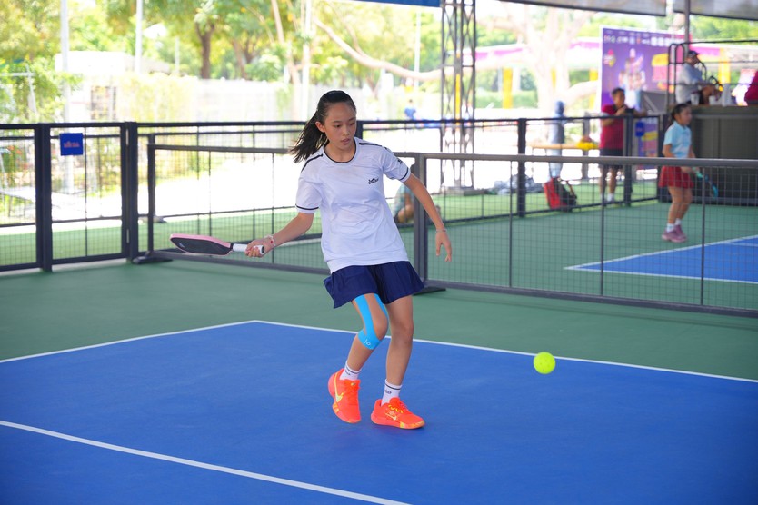 Bệ phóng từ HCMC D-JOY junior pickleball tour 2025 - Ảnh 6.