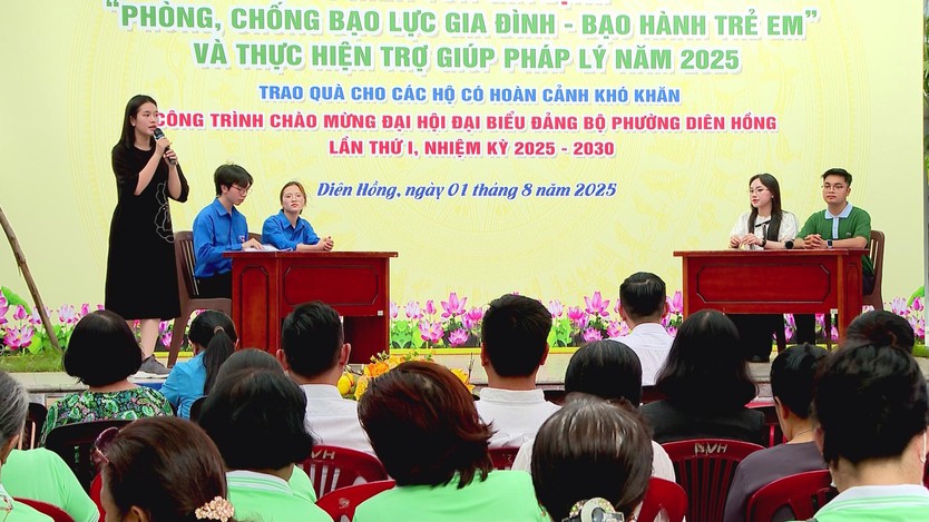 Phòng chống bạo lực gia đình và bảo vệ trẻ em - Ảnh 1.