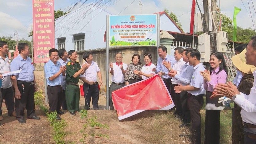 TP.HCM: Rực rỡ "Ngày hội Muôn sắc hoa" góp phần xây dựng nông thôn mới - Ảnh 3.