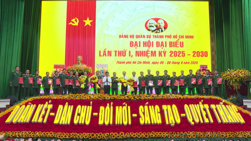 Đảng bộ Quân sự TP.HCM tổ chức Đại hội Đại biểu lần thứ I, nhiệm kỳ 2025 – 2030 - Ảnh 1.