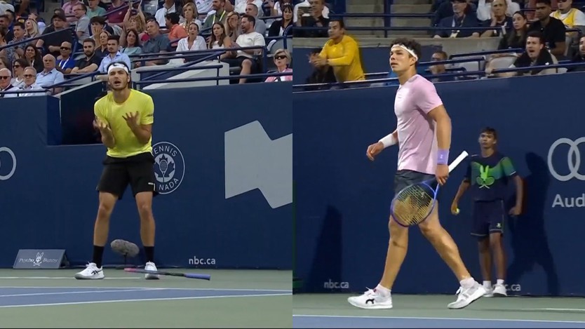 Taylor Fritz và Ben Shelton sẽ tái ngộ ở Bán kết National Bank Open - Ảnh 1.
