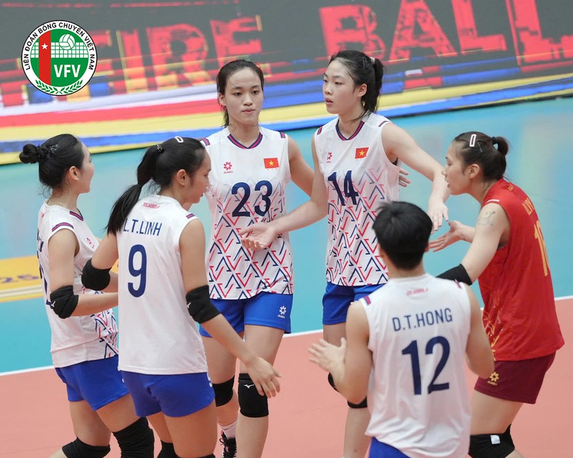 Bóng chuyền nữ U21 Việt Nam giành chiến thắng lịch sử tại Giải vô địch thế giới- Ảnh 1.