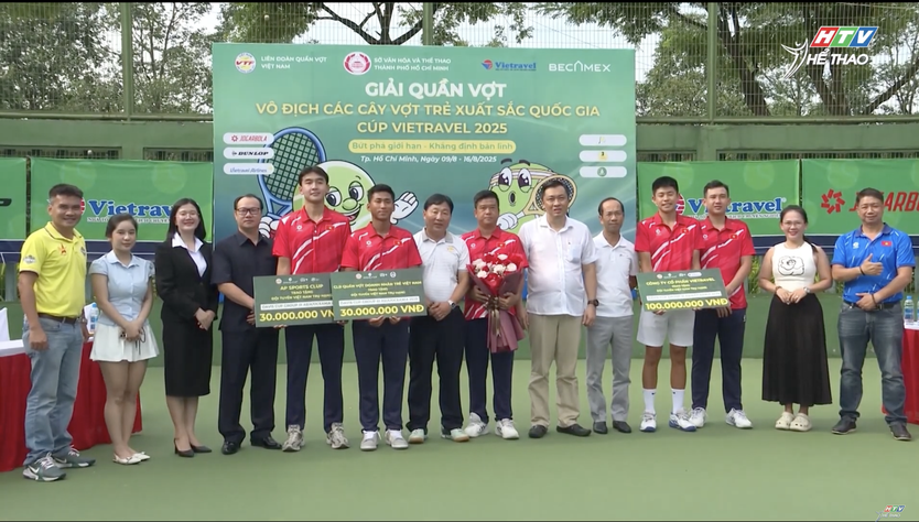 Khởi tranh Giải quần vợt vô địch các cây vợt trẻ xuất sắc quốc gia năm 2025- Ảnh 2.