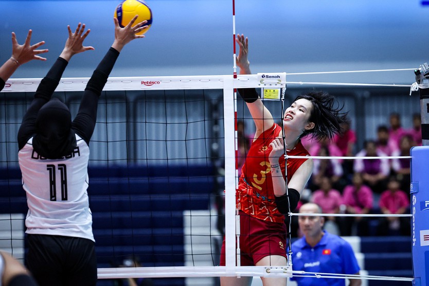 Tuyển bóng chuyền nữ Việt Nam vs Indonesia: Thắng và chờ đấu Thái Lan- Ảnh 1.
