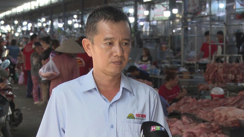 Chủ động phòng dịch tả heo Châu Phi từ vùng chăn nuôi đến chợ đầu mối - Ảnh 4.