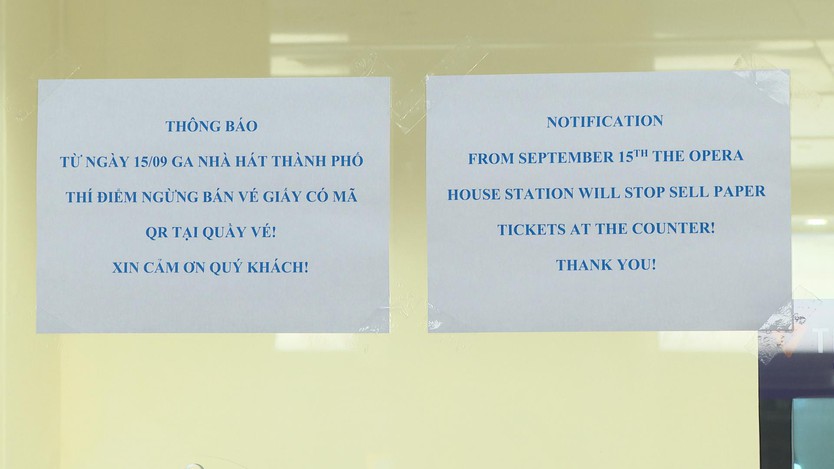 Metro số 1: Bến Thành - Suối Tiên ngưng bán vé giấy có mã QR tại quầy vé- Ảnh 4.