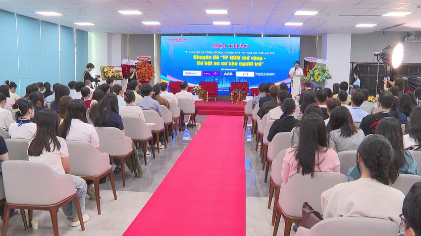 Hội thảo "TP.HCM mở rộng - cơ hội an cư cho người trẻ" - Ảnh 1.