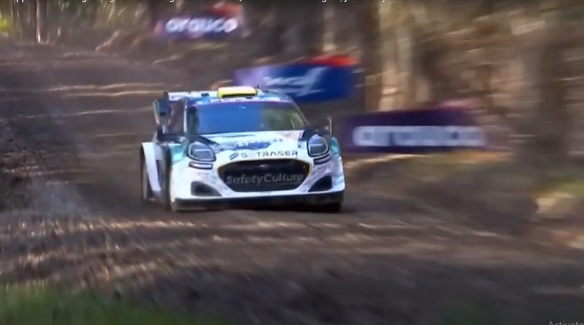 Ott Tanak dẫn đầu vòng chạy thử Rally Chile - Ảnh 1.