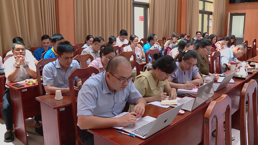 Hội nghị trực tuyến triển khai công tác tổ chức Đại hội MTTQ Việt Nam và các tổ chức chính trị - xã hội, nhiệm kỳ 2025 - 2030 - Ảnh 3.