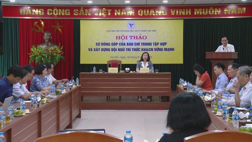 Báo chí: Cầu nối tập hợp và xây dựng đội ngũ trí thức khoa học và công nghệ vững mạnh - Ảnh 1.