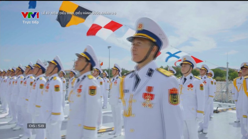Hùng tráng lễ diễu binh, diễu hành kỷ niệm 80 năm Quốc khánh tại Quảng trường Ba Đình- Ảnh 7.