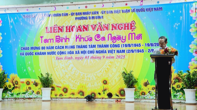 TP.HCM: Khai mạc Liên hoan văn nghệ “Tam Bình – Khúc ca ngày mới”- Ảnh 1.