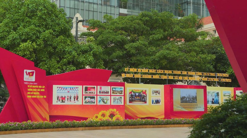 TP.HCM rực rỡ sắc cờ hoa, hòa chung không khí cùng cả nước đón Tết Độc lập- Ảnh 4.