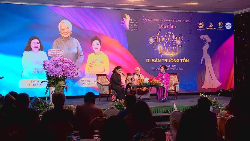 Tọa đàm "áo dài Việt di sản trường tồn" - Nơi ký ức và tương lai gặp gỡ - Ảnh 3.