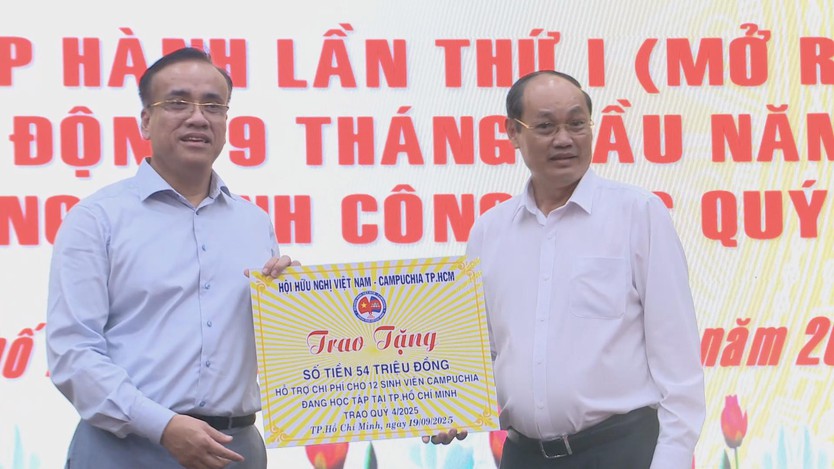 Hội Hữu nghị Việt Nam – Campuchia TP.HCM sơ kết 9 tháng đầu năm và triển khai chương trình công tác quý IV/2025 - Ảnh 3.