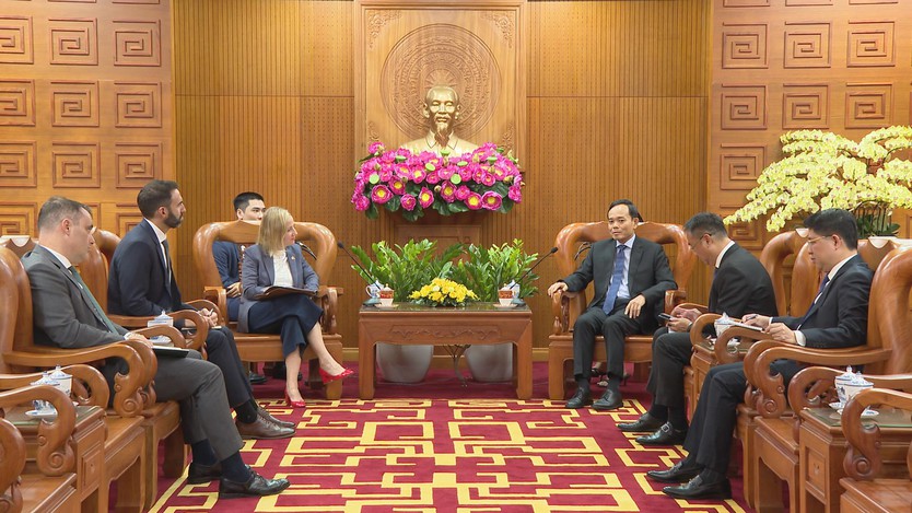 Bí thư Thành ủy TP.HCM Trần Lưu Quang tiếp tân Tổng lãnh sự Hoa Kỳ tại TP.HCM  - Ảnh 2.