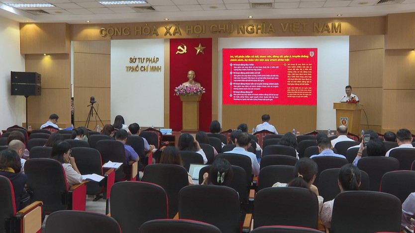 Khẩn trương kiểm tra, rà soát văn bản quy phạm pháp luật trên địa bàn TP.HCM - Ảnh 1.