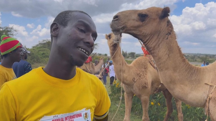Cuộc đua lạc đà quốc tế Maralal tại Kenya - Ảnh 3.