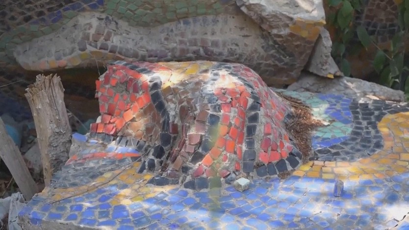 Nỗ lực bảo tồn những bức tranh mosaic từ thời Liên Xô - Ảnh 3.