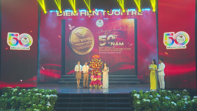 Nhà Văn hóa Thanh niên TP.HCM kỷ niệm 50 năm thành lập: Khẳng định chặng đường mới của tuổi trẻ Thành phố - Ảnh 2.
