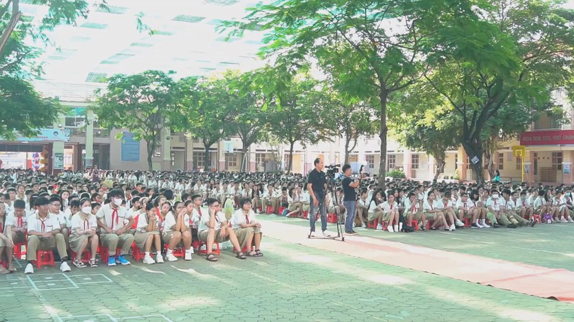 Trường THCS Nguyễn Hữu Thọ chào mừng năm học 2025 - 2026- Ảnh 6.