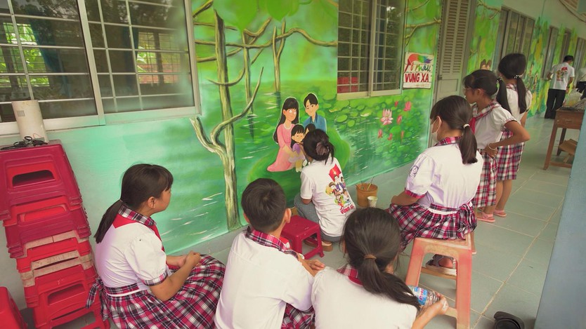 “Tô màu vùng xa” lan tỏa sắc màu yêu thương- Ảnh 4.