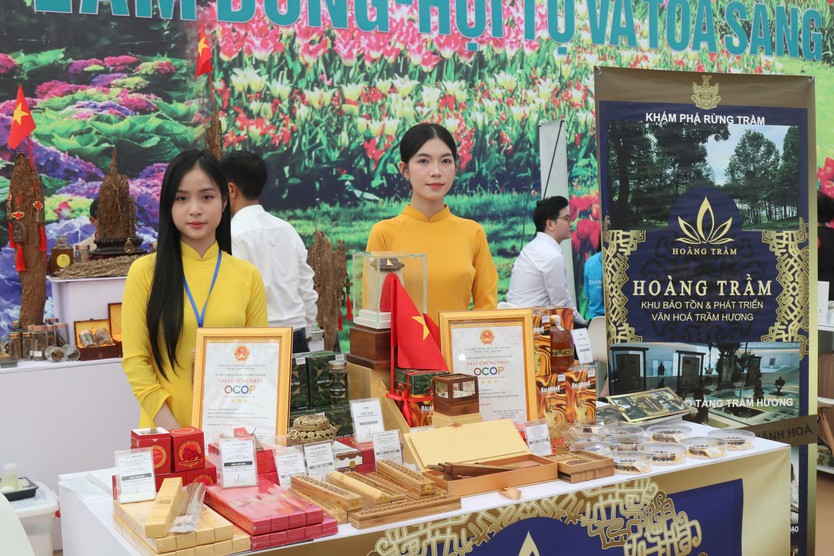 Trầm hương Hoàng Trầm - Khánh Hòa tự hào góp mặt tại Triển lãm A80 - Ảnh 3.