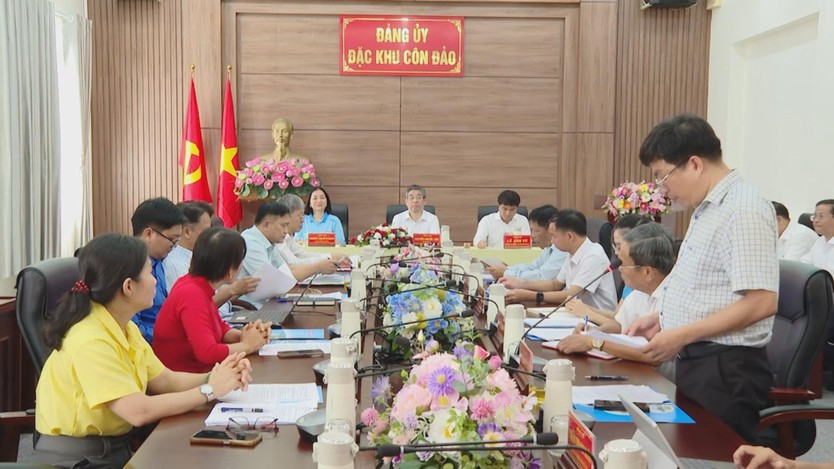 Ủy bản MTTQ Việt Nam đặc khu Côn Đảo tích cực chuẩn bị tổ chức Đại hội lần thứ I, nhiệm kỳ 2025 - 2030 - Ảnh 2.