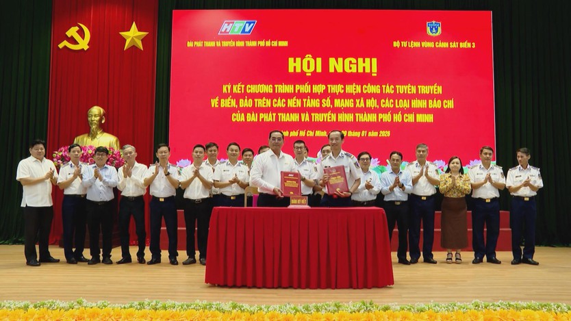 Ký kết chương trình "Cảnh sát biển đồng hành với ngư dân" giai đoạn 2026 – 2030 - Ảnh 1.