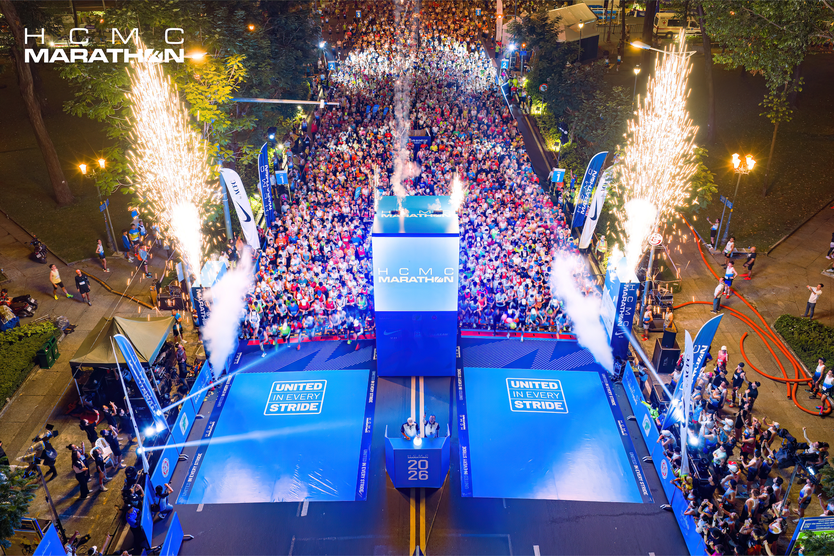 Sôi nổi Giải chạy Marathon TP. Hồ Chí Minh 2026 - Ảnh 2.