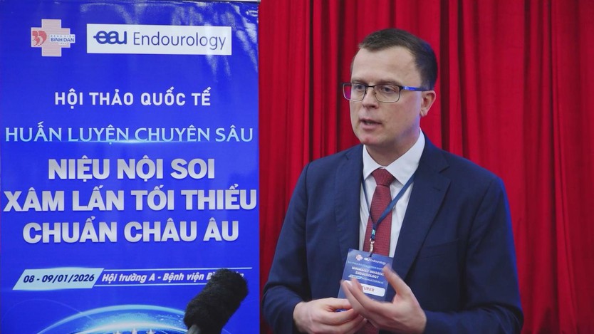 TP. Hồ Chí Minh: Chuẩn hóa công nghệ nội soi tiết niệu theo tiêu chuẩn châu Âu - Ảnh 3.