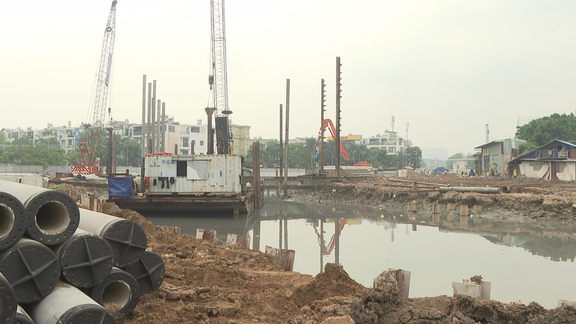 Dự án rạch Xuyên Tâm đẩy nhanh tiến độ thi công - Ảnh 2.