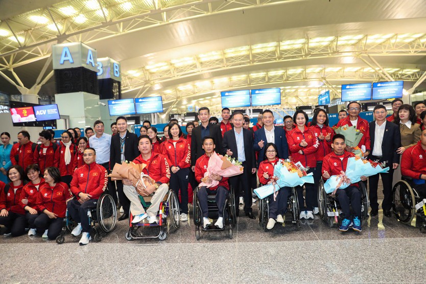 Đoàn Thể thao người khuyết tật Việt Nam tham dự ASEAN Para Games 13 - Ảnh 1.